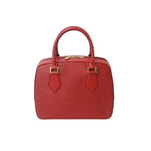 Louis Vuitton Sablon handbag Castilian red Epi leather